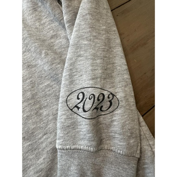 Taylor Swift The Eras Tour Sweatshirt Women's XL Gray 2023 Concert Crewneck - Picture 2 of 8